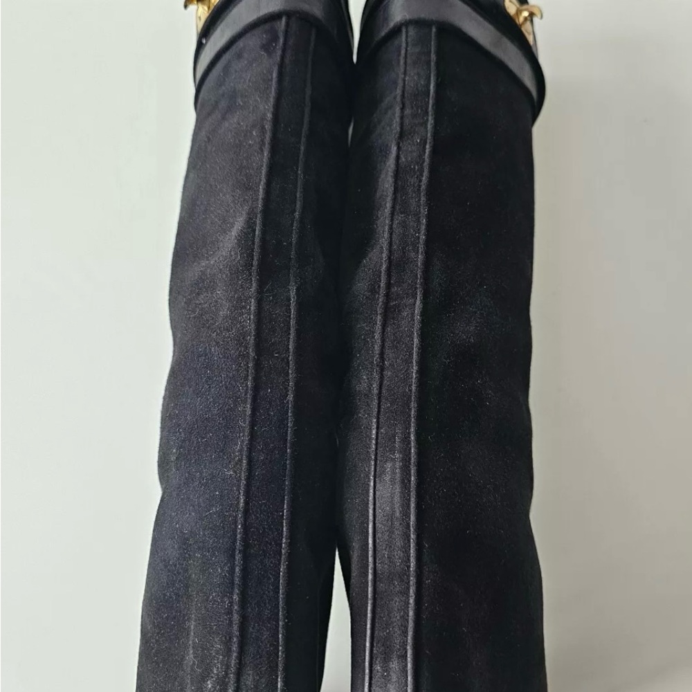 Chic Black Over the Knee Boots